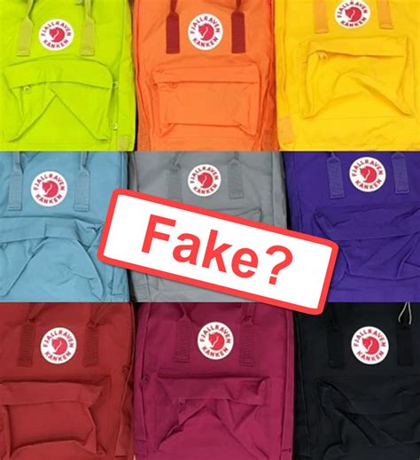 fjallraven bag real vs fake|fjällräven counterfeit backpack.